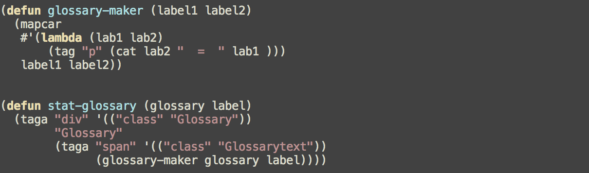 lisp-functions